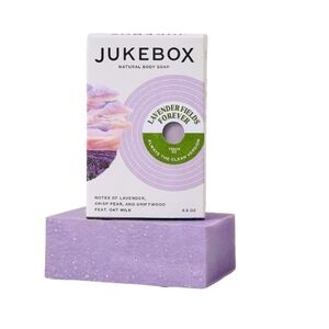 Jukebox Natural Body Soap SET - Vanilla on Vinyl & Lavender Fields Forever